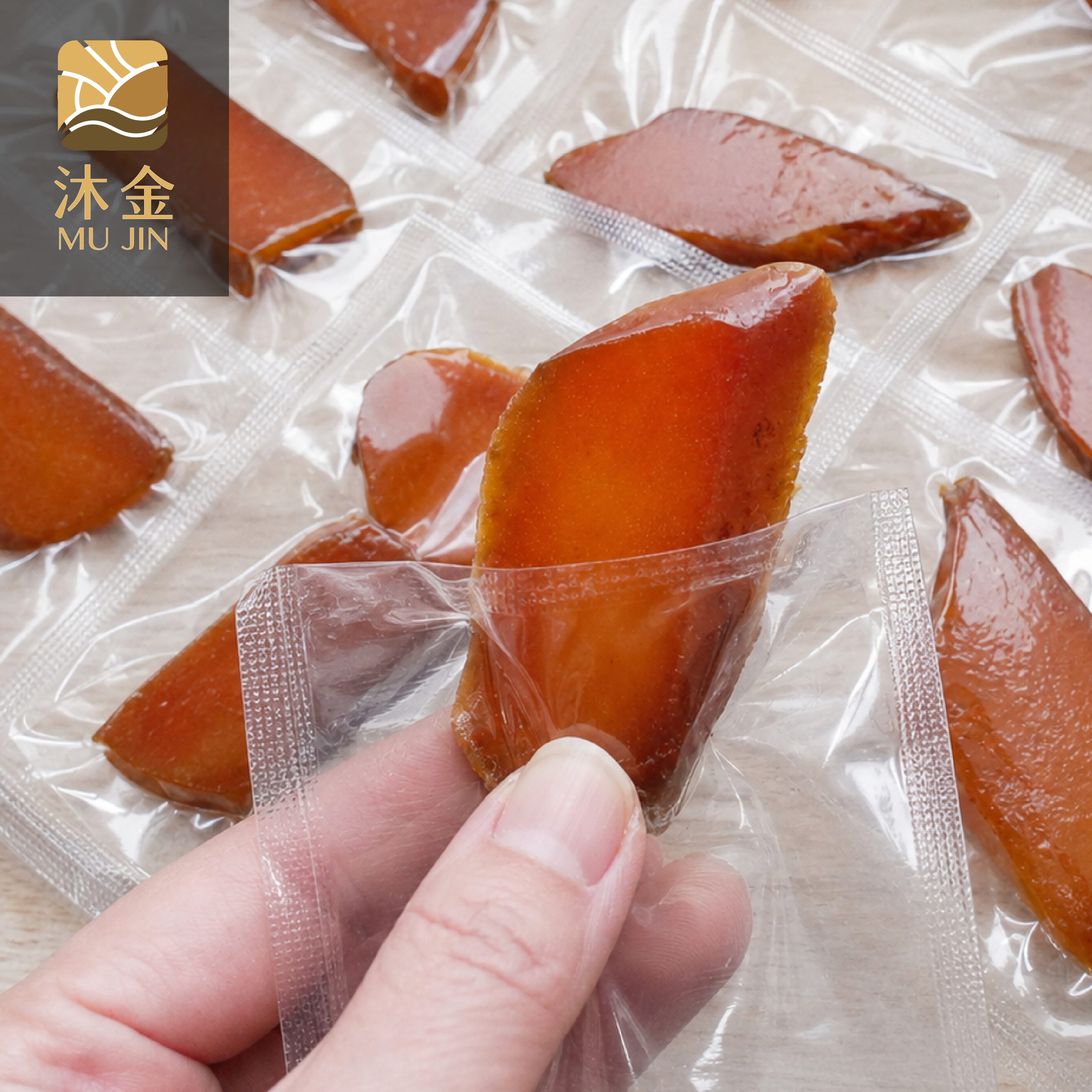金炙一口烏魚子禮盒包裝照片